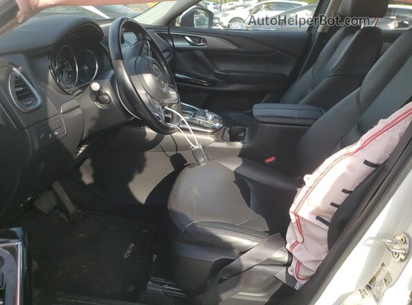 JM3TCBCYXN0607930 2022 MAZDA CX-9 White Вид салону спереду