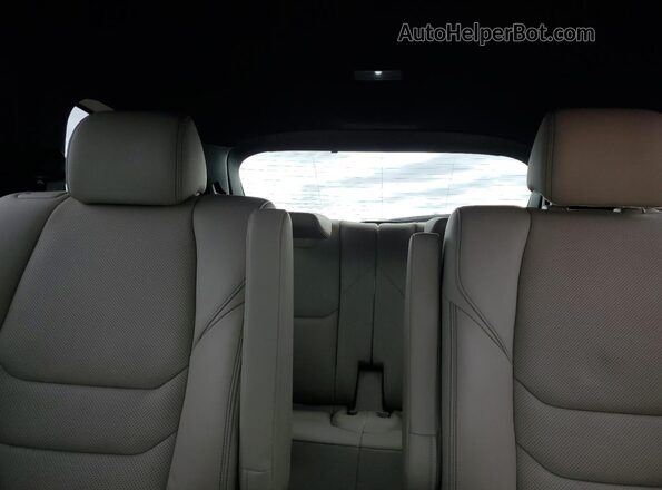 JM3TCBDY0L0410096 2020 MAZDA CX-9 Black Հետևի նստատեղերի տեսք