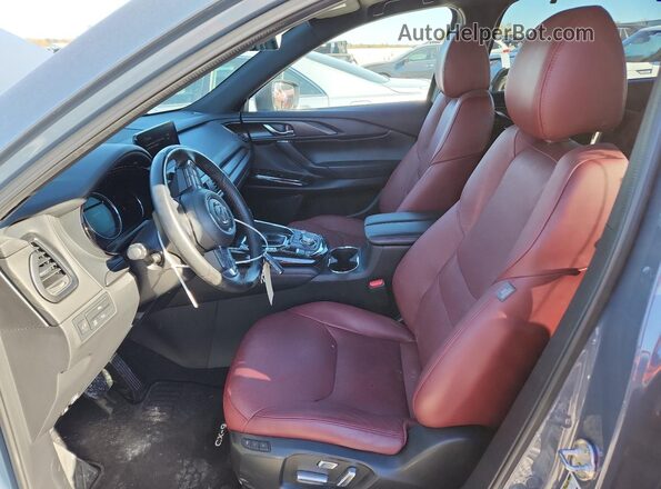 JM3TCBDY1P0640767 2023 MAZDA CX-9 Синий Вид салона спереди