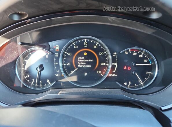 JM3TCBDY1P0640767 2023 MAZDA CX-9 Синий Вид щитка приборов