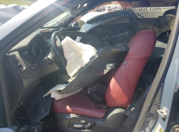 JM3TCBDY2P0655486 2023 MAZDA CX-9 Синий Вид салона спереди