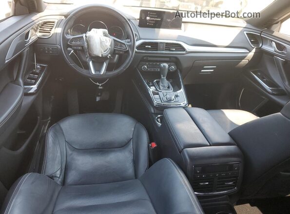 JM3TCBDY3M0538592 2021 MAZDA CX-9 Black წინა პანელის ხედი