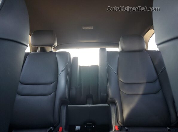 JM3TCBDY3M0538592 2021 MAZDA CX-9 Black უკანა სავარძლების ხედი