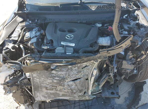 JM3TCBDY3M0538592 2021 MAZDA CX-9 Black ძრავის განყოფილების ხედი