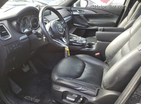JM3TCBDY4H0130866 2017 MAZDA CX-9 Blue Вид салону спереду
