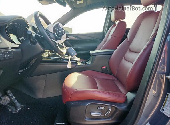 JM3TCBDY4P0654601 2023 MAZDA CX-9 Серый Вид салона спереди