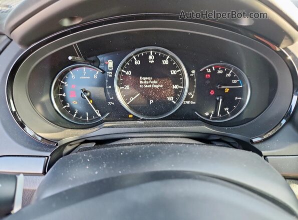 JM3TCBDY4P0654601 2023 MAZDA CX-9 Серый Вид щитка приборов