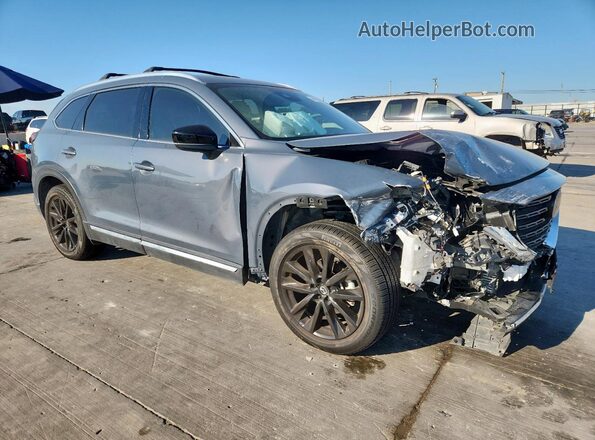 JM3TCBDY4P0654601 2023 MAZDA CX-9 Серый Передняя правая четверть