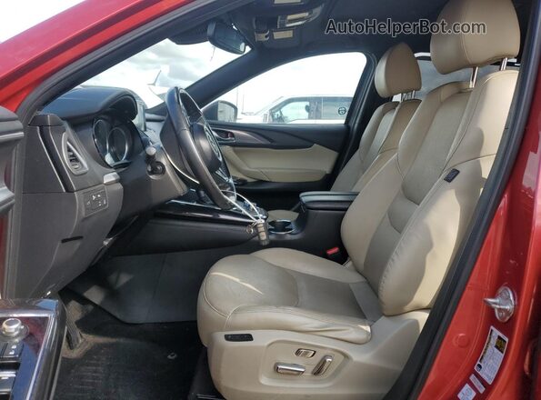 JM3TCBDY5H0134702 2017 MAZDA CX-9 Red Vista interior delantera