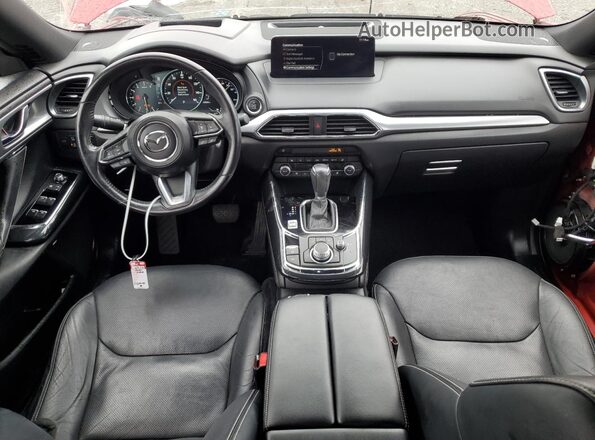 JM3TCBDY6M0531488 2021 MAZDA CX-9 Red Առջևի վահանակի տեսք