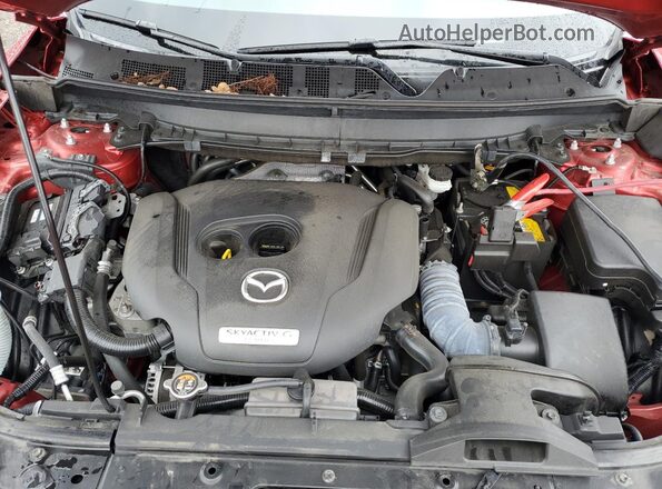 JM3TCBDY6M0531488 2021 MAZDA CX-9 Red Շարժիչի բաժամունքի տեսք