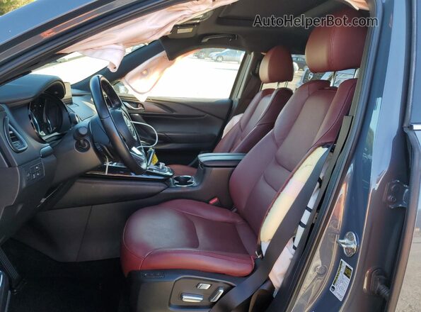 JM3TCBDY6N0612556 2022 MAZDA CX-9 Gray Vista interior delantera