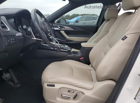 JM3TCBDY8M0500100 2021 MAZDA CX-9 Белый Вид салона спереди