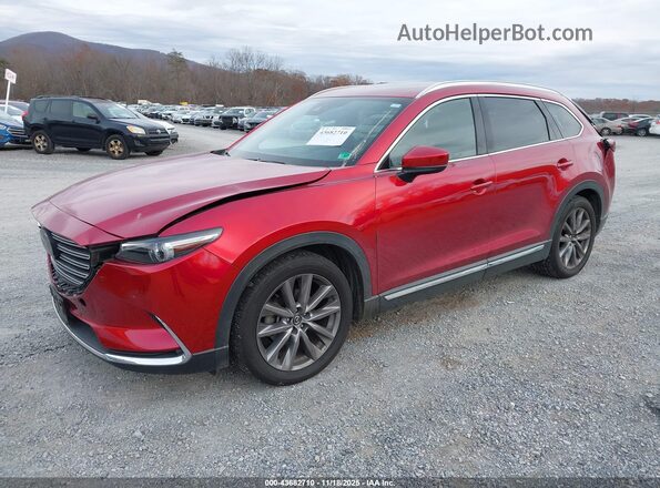 JM3TCBDYXM0531638 2021 MAZDA CX-9 Red წინა მარცხენა ხედი სამი მეოთხედიდან
