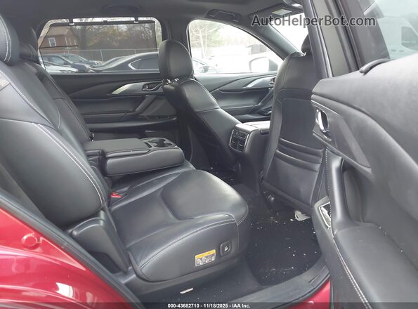 JM3TCBDYXM0531638 2021 MAZDA CX-9 Red VIN კოდის სტიკერის ხედი