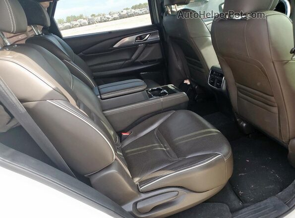 JM3TCBEY1L0420909 2020 MAZDA CX-9 White Vista interior trasera