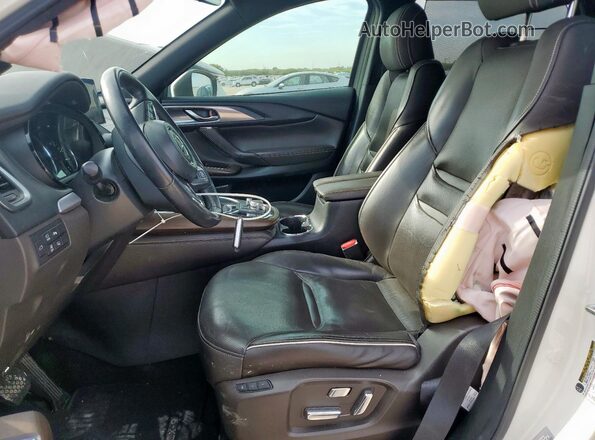 JM3TCBEY1L0420909 2020 MAZDA CX-9 White Vista interior delantera