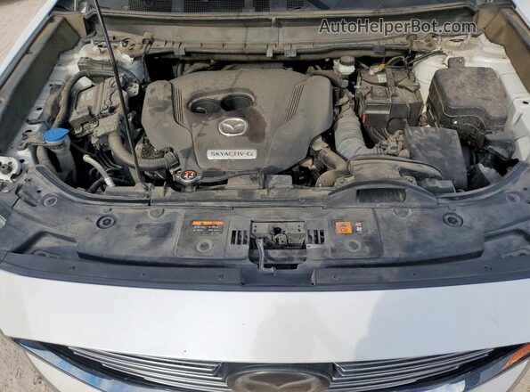 JM3TCBEY1L0420909 2020 MAZDA CX-9 White Vista del compartimento del motor