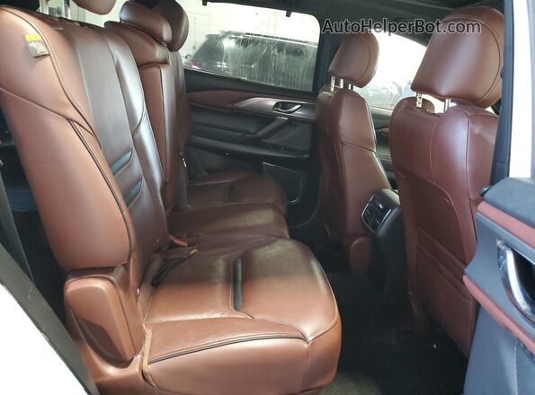 JM3TCBEY3H0129237 2017 MAZDA CX-9 White უკანა სალონის ხედი