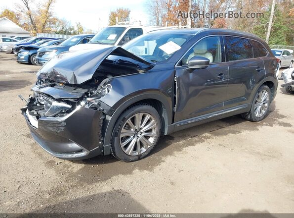 JM3TCBEY3M0536162 2021 MAZDA CX-9 Gray Передня ліва чверть