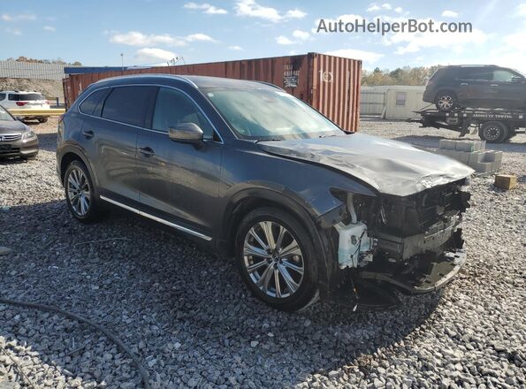 JM3TCBEY4M0514557 2021 MAZDA CX-9 Серый Передняя правая четверть