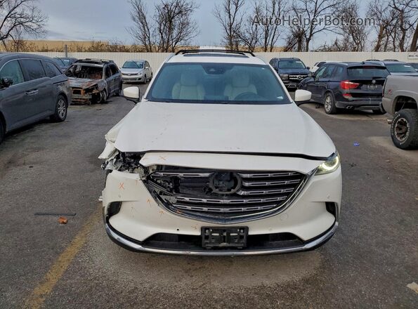 JM3TCBEY7M0541672 2021 MAZDA CX-9 White Widok z przodu
