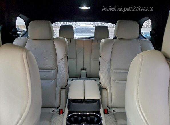 JM3TCBEY7M0541672 2021 MAZDA CX-9 White Widok tylnych siedzeń
