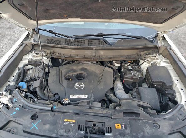 JM3TCBEY7M0541672 2021 MAZDA CX-9 White Widok komory silnika