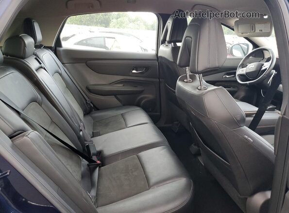JN1AF0BA7PM401771 2023 NISSAN ARIYA Blue Вид задньої частини салону