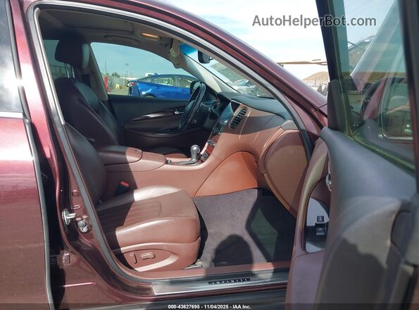 JN1BJ0RR8GM269831 2016 INFINITI QX50 Бордовый Вид салона спереди
