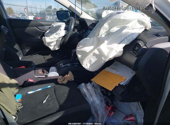 JN1BJ1AV5NW346221 2022 NISSAN ROGUE Белый Вид салона спереди