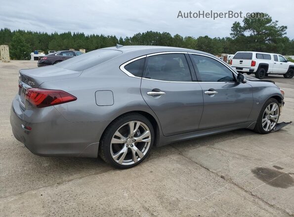 JN1BY1AP1HM740683 2017 INFINITI Q70 Silver Հետևի աջ
