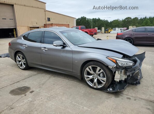 JN1BY1AP1HM740683 2017 INFINITI Q70 Silver Առջևի աջ