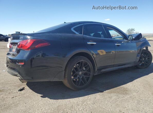 JN1BY1AP3JM180834 2018 INFINITI Q70 Black Trasero derecho