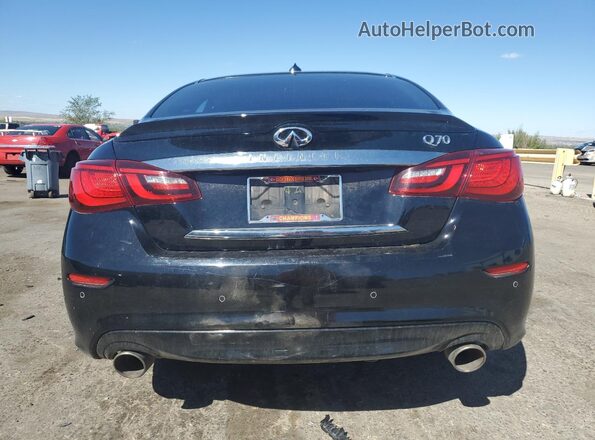 JN1BY1AP3JM180834 2018 INFINITI Q70 Black Vista trasera