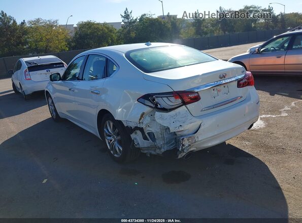 JN1BY1AP4KM505394 2019 INFINITI Q70 White Tył lewy
