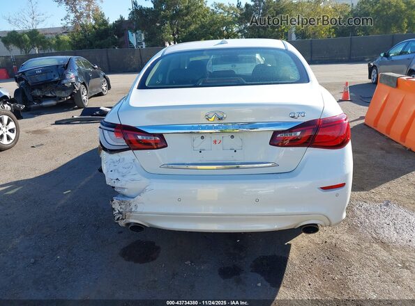 JN1BY1AP4KM505394 2019 INFINITI Q70 White 