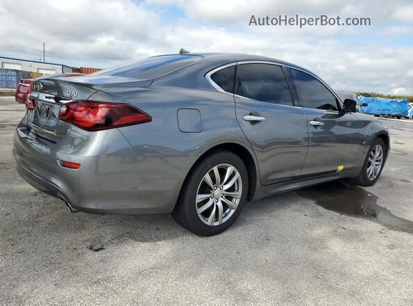 JN1BY1AP5HM740265 2017 INFINITI Q70 Gray უკანა მარჯვენა