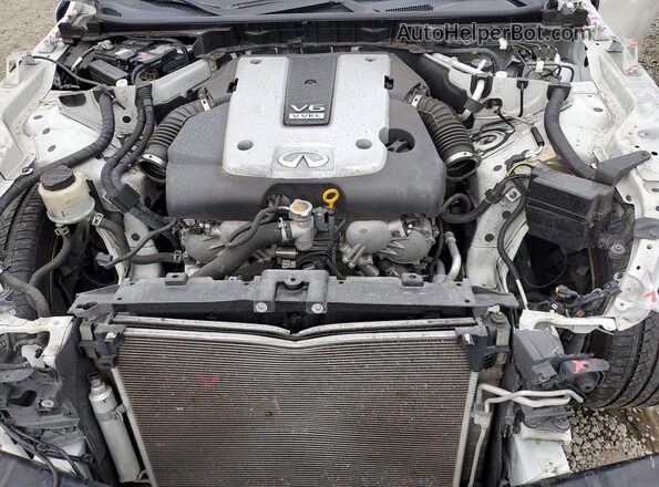 JN1BY1AP6HM740047 2017 INFINITI Q70 Белый Вид задней части салона