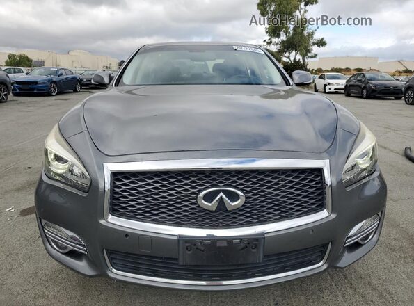 JN1BY1AP9GM220052 2016 INFINITI Q70 Gray 