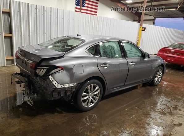 JN1BY1AR3KM580010 2019 INFINITI Q70 Серый Задняя правая четверть