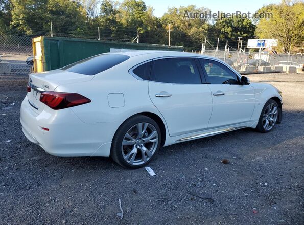 JN1BY1PR3HM210787 2017 INFINITI Q70L White Հետևի աջ