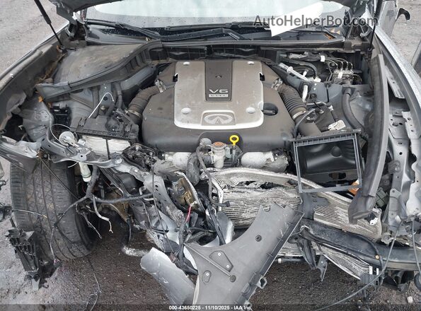 JN1BY1PR9HM210132 2017 INFINITI Q70L Gray Вид ззаду