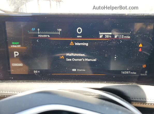 JN1DF0BB9RM731324 2024 NISSAN ARIYA Black Instrument cluster view