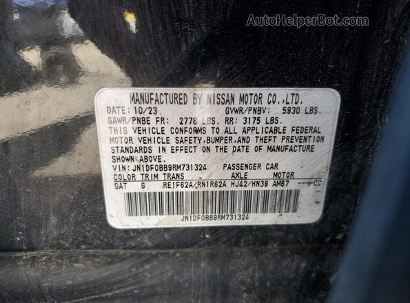 JN1DF0BB9RM731324 2024 NISSAN ARIYA Black 360 interior view