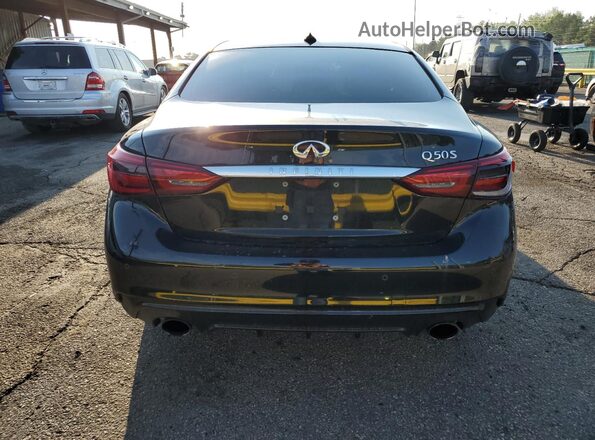 JN1EV7AP0LM200212 2020 INFINITI Q50 Black Вид ззаду