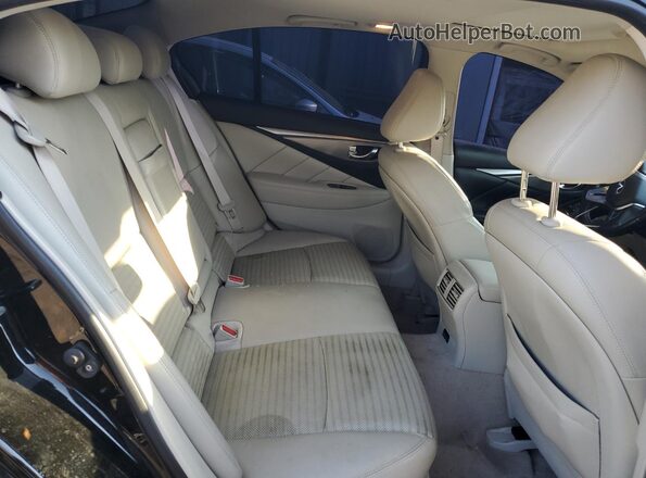 JN1EV7AP0LM200212 2020 INFINITI Q50 Black Вид задніх сидінь