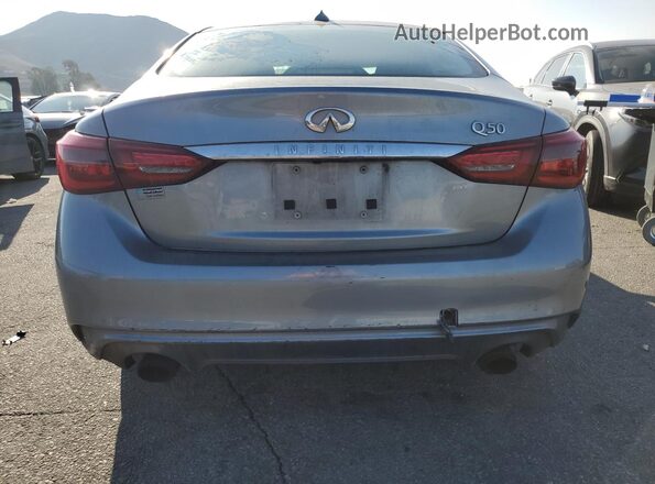 JN1EV7AP0LM203045 2020 INFINITI Q50 Серебряный Вид сзади