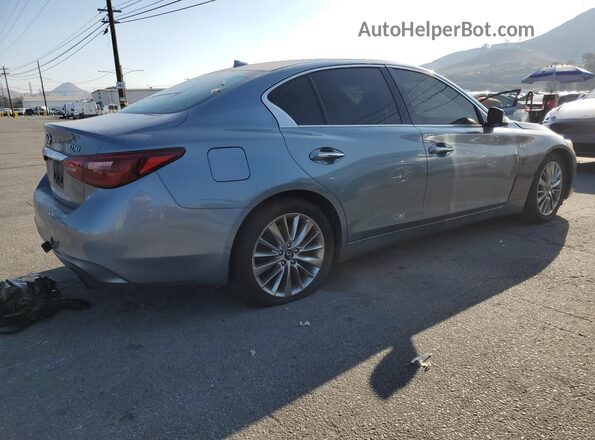 JN1EV7AP0LM203045 2020 INFINITI Q50 Серебряный Задняя правая четверть