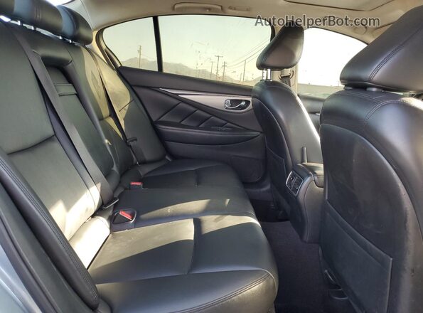 JN1EV7AP0LM203045 2020 INFINITI Q50 Серебряный Вид задних сидений